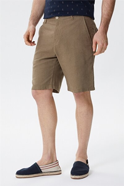 Lee Cooper Willy Erkek Chino Şort Camel
