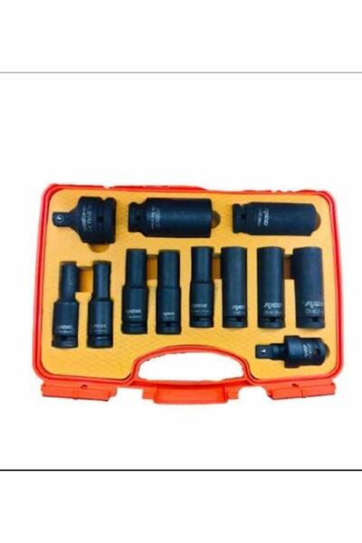 Rico 1/2 Professional 12 Piece Air Deep Socket Set 022-rc2333