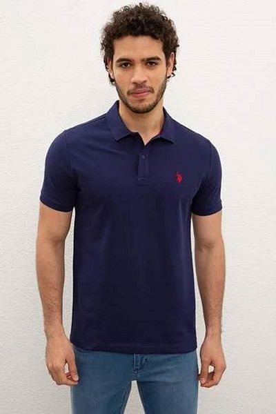 U.S. Polo Assn. G081gl011 Gtp04ıy020 954055   Ανδρικό μπλουζάκι Navy Blue