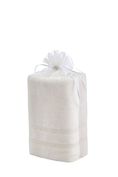kiraz Elisa 50x100 Cream Microcoton 2 Piece Towel Set