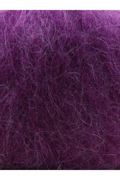 Gazzal Super Kid Mohair 25 Gr 5'Li Package 78% Wool-22% Pa Blended Natural Hand Knitting Yarn Taka Yarn (64410)