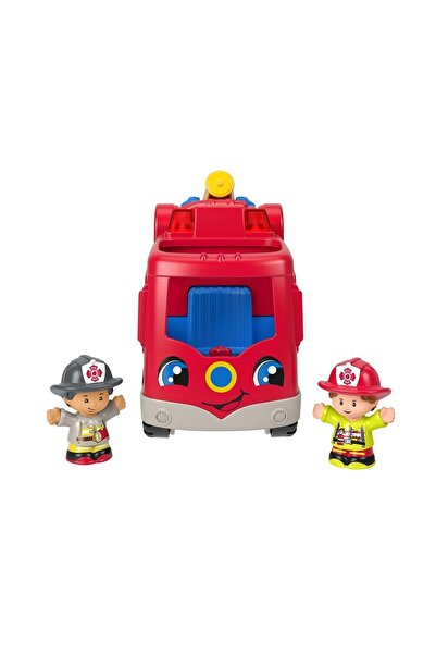 FISHER PRICE Little People Yardımsever İtfaiye Aracı - Türkçe ve İngilizce dil seçenekleri