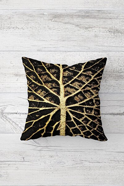 Pelangi Gold Tree Body Pattern Veined Double Sided Printed Hidden Zipper Thro...