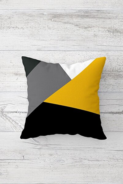 Pelangi غطاء وسادة بسحاب مخفي مطبوع على الوجهين، غطاء وسادة للمقعد