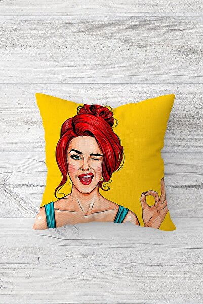 Pelangi غطاء وسادة نسائي قوي بطبعة مزدوجة الجوانب وسحاب مخفي وغطاء وسادة للمقعد