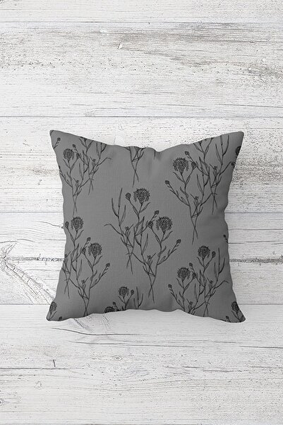 Pelangi رمادي خلفية القرنفل نمط خمر الطباعة على الوجهين المخفية زيبر رمي وساد...