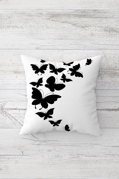 linazaitun One Side Printed Hidden Zipper Decorative Pillowcase Throw Pillow Case Seat Pillowcase