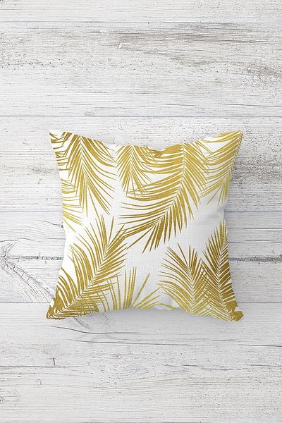 linazaitun One Side Printed Hidden Zipper Washable Stain Resistant Decorative Throw Pillow Cover Pillow Case
