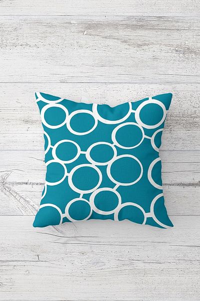 linazaitun One Side Printed Hidden Zipper Decorative Pillowcase Throw Pillow Case Seat Pillowcase