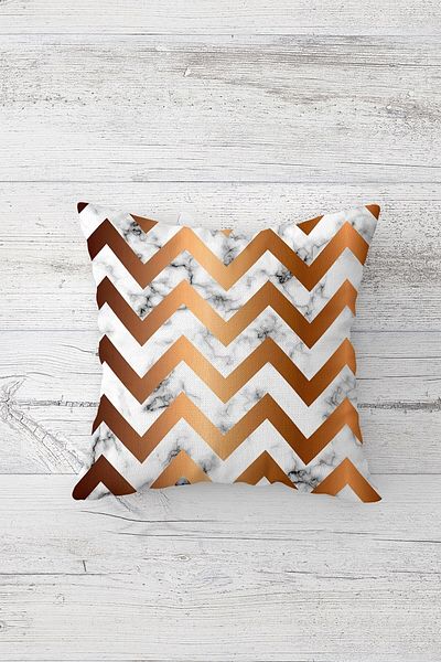 linazaitun One Side Printed Hidden Zipper Decorative Pillowcase Throw Pillow Case Seat Pillowcase
