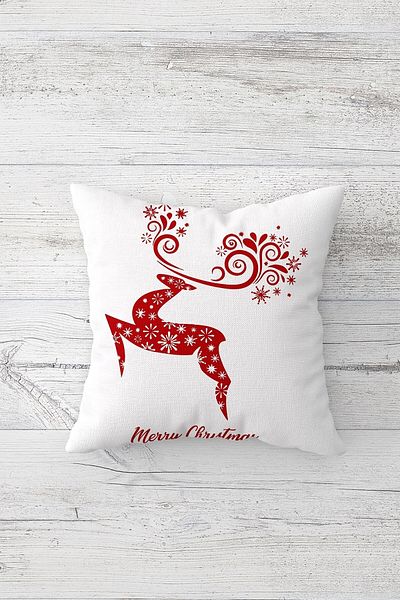 linazaitun One Side Printed Hidden Zipper Washable Stain Resistant Decorative Throw Pillow Cover Pillow Case