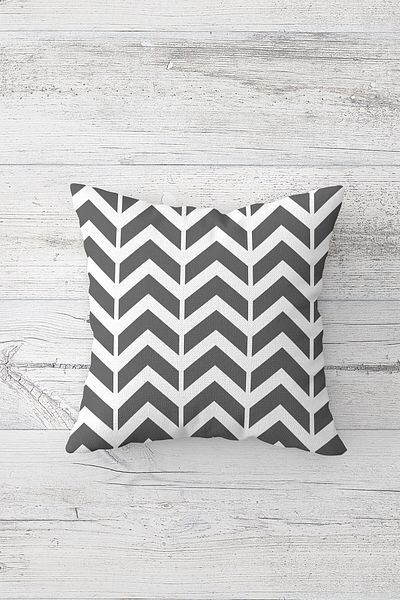 linazaitun One Side Printed Hidden Zipper Washable Stain Resistant Decorative Throw Pillow Cover Pillow Case