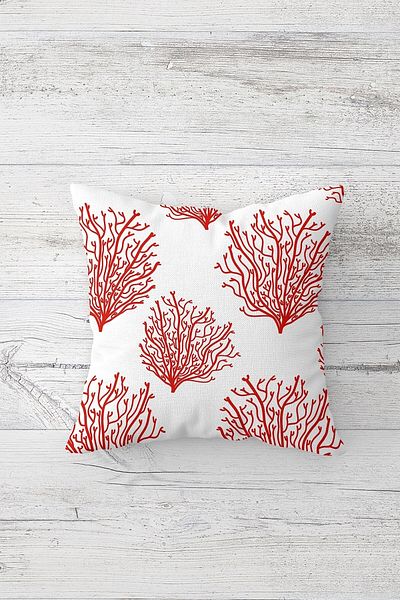 linazaitun One Side Printed Hidden Zipper Washable Stain Resistant Decorative Throw Pillow Cover Pillow Case