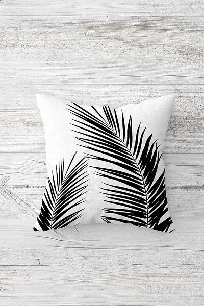 linazaitun One Side Printed Hidden Zipper Washable Stain Resistant Decorative Throw Pillow Cover Pillow Case