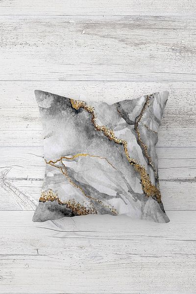 linazaitun One Side Printed Hidden Zipper Decorative Pillowcase Throw Pillow Case Seat Pillowcase
