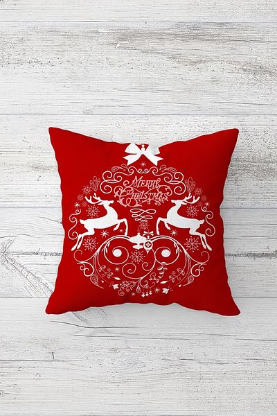 linazaitun One Side Printed Hidden Zipper Washable Stain Resistant Decorative Throw Pillow Cover Pillow Case