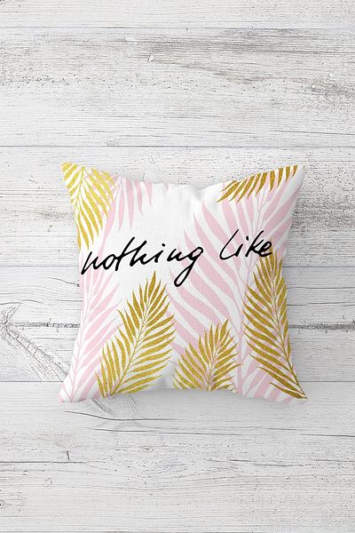 linazaitun One Side Printed Hidden Zipper Washable Stain Resistant Decorative Throw Pillow Cover Pillow Case