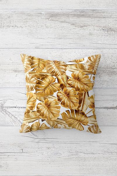 linazaitun One Side Printed Hidden Zipper Washable Stain Resistant Decorative Throw Pillow Cover Pillow Case