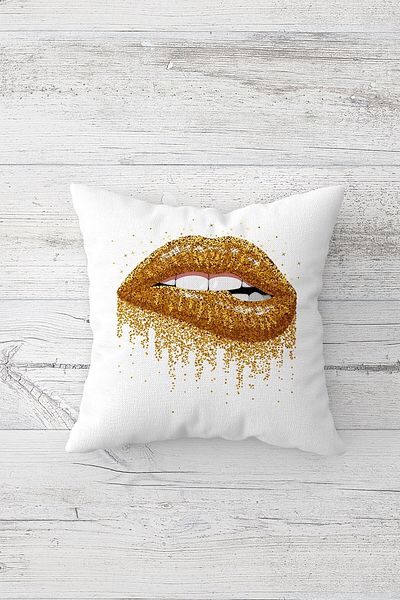 linazaitun One Side Printed Hidden Zipper Washable Stain Resistant Decorative Throw Pillow Cover Pillow Case