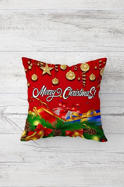 linazaitun One Side Printed Hidden Zipper Washable Stain Resistant Decorative Throw Pillow Cover Pillow Case