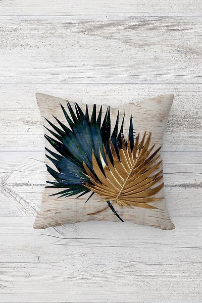 linazaitun One Side Printed Hidden Zipper Washable Stain Resistant Decorative Throw Pillow Cover Pillow Case