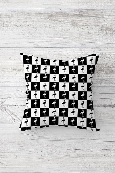 linazaitun One Side Printed Hidden Zipper Decorative Pillowcase Throw Pillow Case Seat Pillowcase