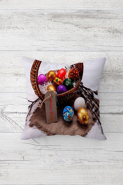 linazaitun One Side Printed Hidden Zipper Decorative Pillowcase Throw Pillow Case Seat Pillowcase