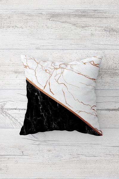 linazaitun One Side Printed Hidden Zipper Washable Stain Resistant Decorative Throw Pillow Cover Pillow Case