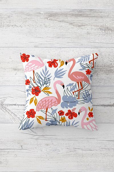 linazaitun One Side Printed Hidden Zipper Decorative Pillowcase Throw Pillow Case Seat Pillowcase