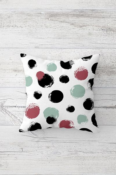 linazaitun One Side Printed Hidden Zipper Washable Stain Resistant Decorative Throw Pillow Cover Pillow Case