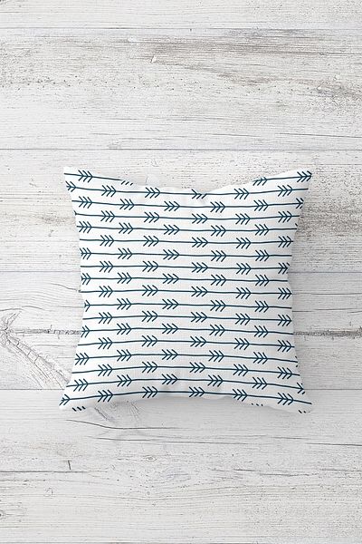 linazaitun One Side Printed Hidden Zipper Washable Stain Resistant Decorative Throw Pillow Cover Pillow Case