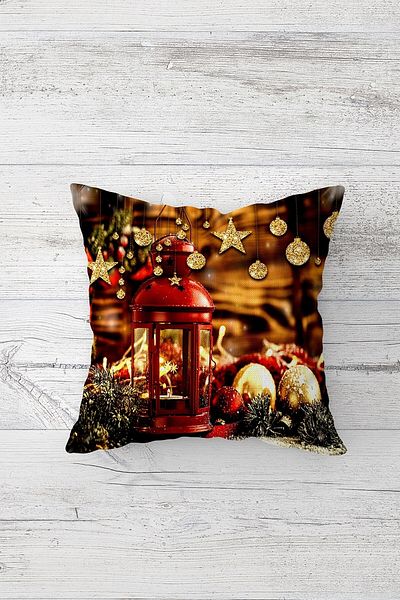 linazaitun One Side Printed Hidden Zipper Washable Stain Resistant Decorative Throw Pillow Cover Pillow Case