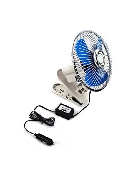 Carub Oto Vantilatör 10" Inch 24v Mandallı