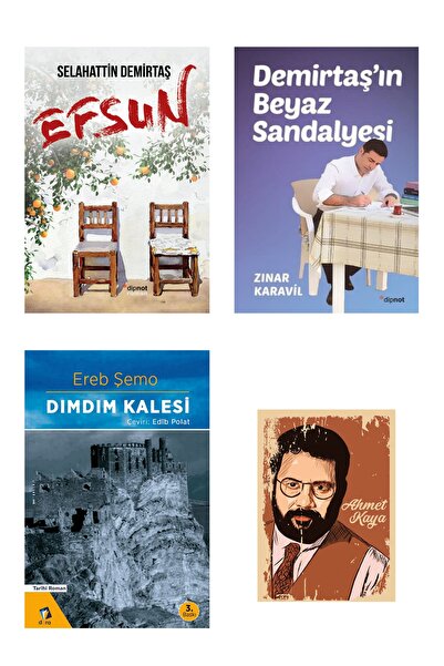 Dipnot Yayınları Demirtaş'ın Beyaz Sandalyesi - Efsun Selahattin Demirtaş - D...