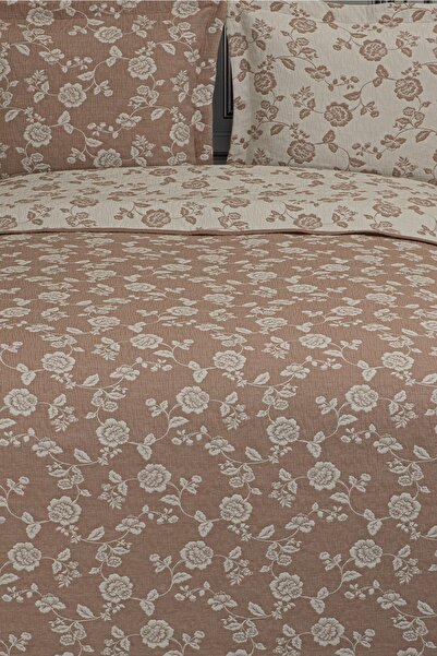 Veranova Home Charlotte Floral Yatak Örtüsü Double Face Çift Kişilik