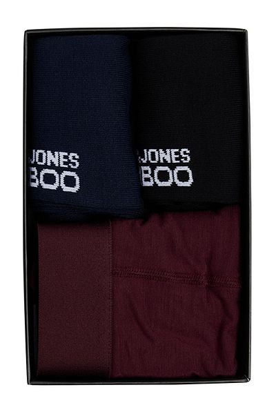 Jack & Jones Men's Socks and Boxers Gift Box Jacbamboo Gıftbox