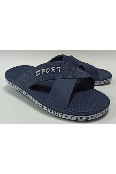 GEZER Navy Blue Unisex Αντιολισθητική Πλαστική Πισίνα Παραλία Μπαλκόνι Βεράντα Κήπος Σπίτι και Παντόφλες δρόμου