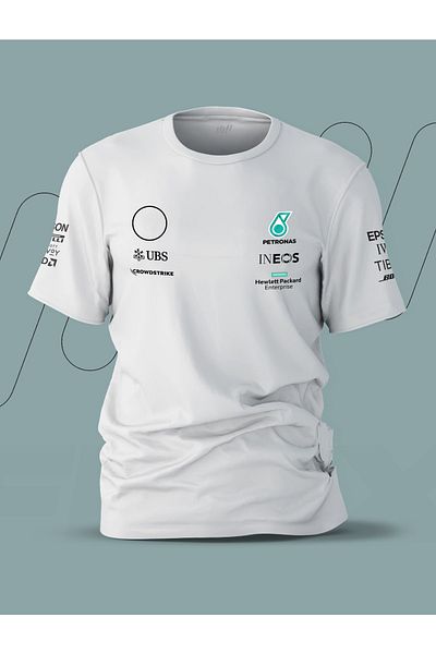 FANBOX SHOP Tricou cu imprimeu strălucitor Mclaren 2021 F1