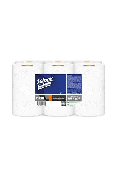 Selpak Professional Towel 6 Pack 25 cm 175 m