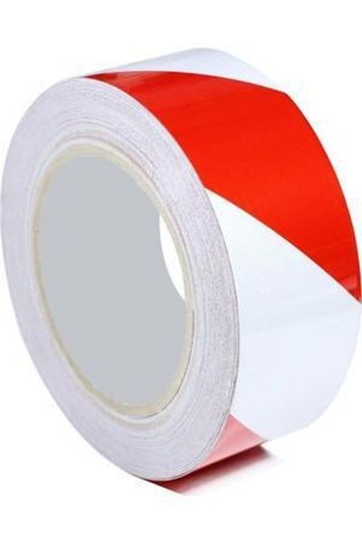 Mas Marking Tape 50x27 MmRed White 2653/