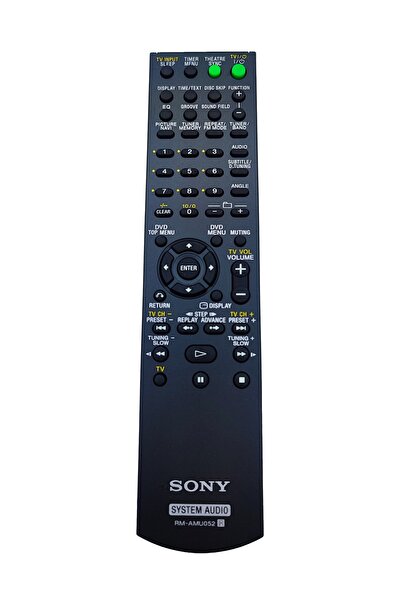 Sony Rm-amu052 / Rm-amu001 / Rm-amu051 Ses Sistemi Kumandası