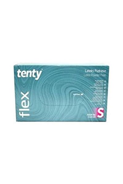 Tenty Latex Powdered Exam Gloves -s- 3 Pack
