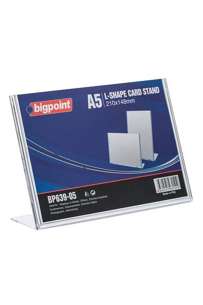 Bigpoint حامل بطاقات أفقي A5