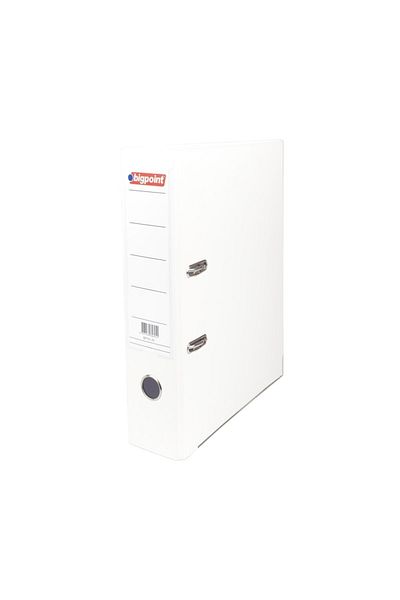 Bigpoint Pachet de 24 de cutii albe pentru foldere mari