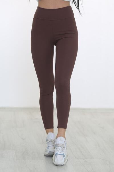 FUBESA Oblikuje figuru Tamno smeđe Rebrasto helanke