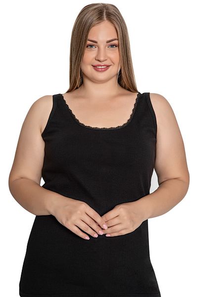 LÜXDRM 5 Pieces 1stQuality Made from 100% Cotton ThreadsLarge Size Lace Tank Top