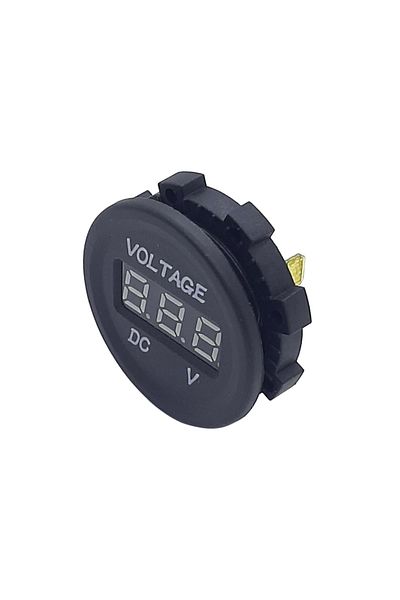 Arduino Panel Type Voltmeter Blue