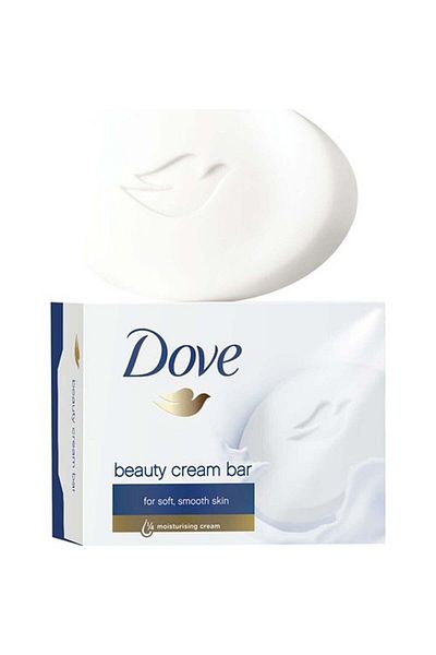 Dove Solid Soap Beauty Soap for Soft and Smooth Skin 100 Gr 2 Pieces