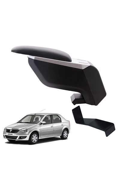 3 Tıkla Dacia Logan Sedan 2012 Gray-black Armrest Armrest with Steel Legs Without Pierces