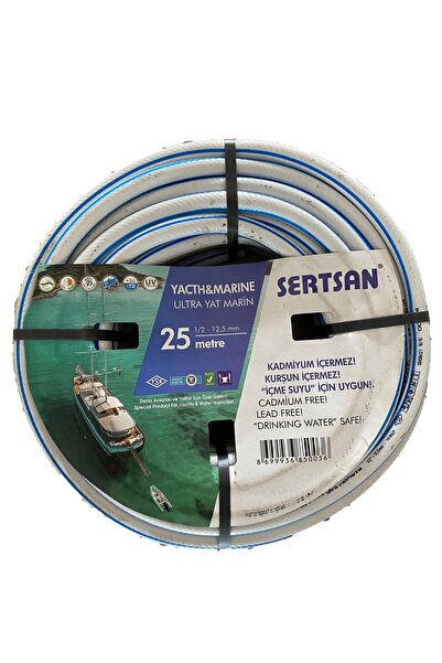 Sertsan Ultra Yat Marin Hortumu 1/2 25 Metre